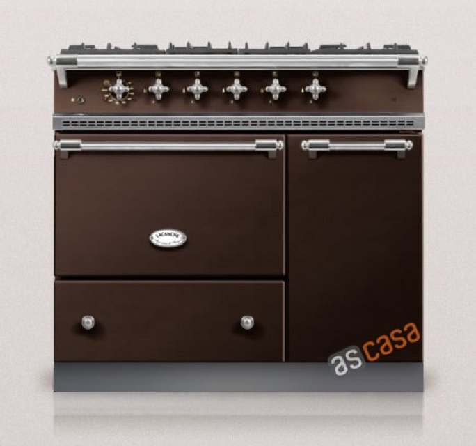 Lacanche Vougeot Classic, cooking station, 100 cm, color chocolate, with 5 year guarantee!