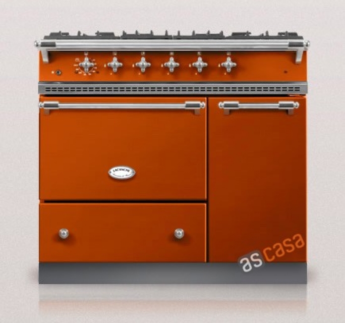 Lacanche Vougeot Classic, cooking station, 100 cm, color terracotta, with 5 year guarantee!