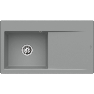 Villeroy &amp; Boch Subway Style 50, värv SL Stone, Classicline, kraanikauss vasakul