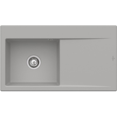 Villeroy &amp; Boch Subway Style 50, värv KD Fossil, Classicline, kraanikauss vasakul