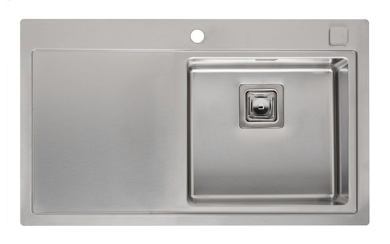 Reginox Phoenix 40 built-in/top-mounted sink satin stainless steel, basin on the right, R32893