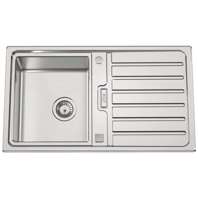 Naber-CONTURA® Ondas 1 built-in sink, set including fitting, 1041024