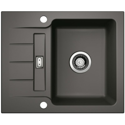 Naber LineUp 2E sisseehitatud kraanikauss, kiltkivi, 1091042