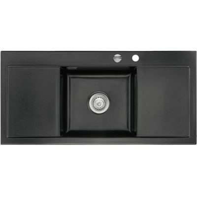 Systemceram KeraDomo MERA MIDDLE Nigras (matt), 5-aastase garantiiga