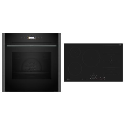 Neff BCR2380G, SET sisseehitatud ahi B24CR31G0 ja induktsioonpliit T68FUV4L0, EEK: A+, GARANTIIGA 7 AASTA