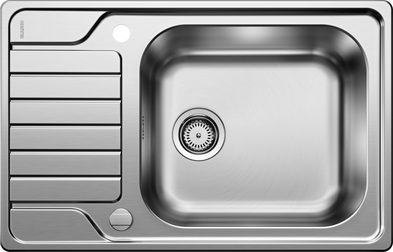 Blanco Dinas XL 6 S Compact built-in sink, stainless steel, with drain remote control, 525120