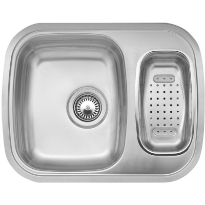 Reginox Morena KGKG (without overflow) built-in/top-mounted sink, polished stainless steel, R16534