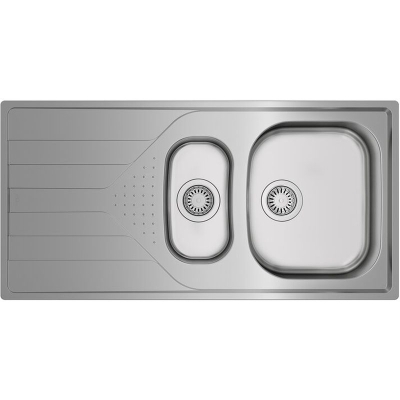 Teka UNIVERSE 60 T-XP 1&#189;B 1D, встраиваемая мойка из нержавеющей стали 60 см, 115140001
