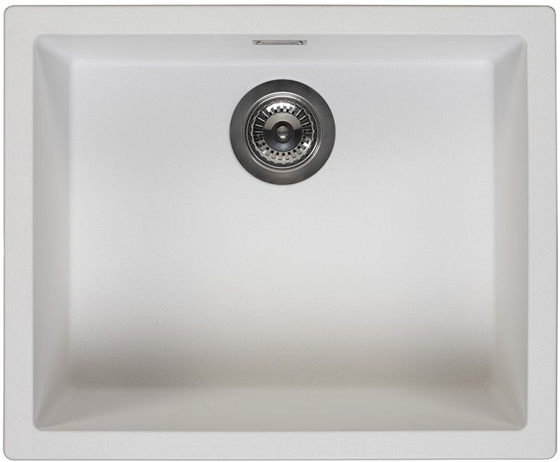 Reginox Amsterdam 50, Regi-Granit built-in sink, color pure white, R30837