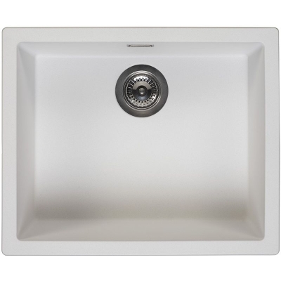 Reginox Amsterdam 50, sisseehitatud valamu Regi-Granit, värvus puhas valge, R30837