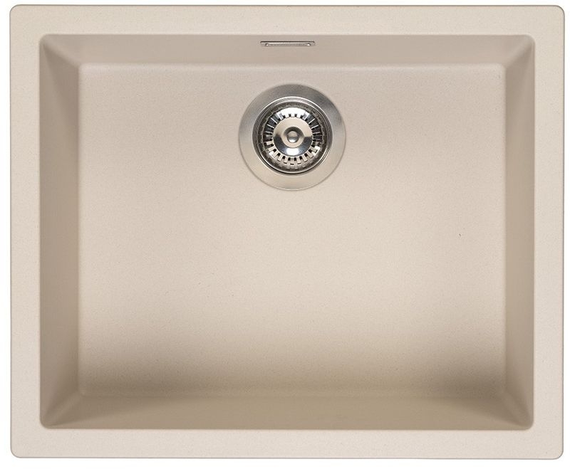 Reginox Amsterdam 50, Regi-Granit built-in sink, color caffe silvery, R30868