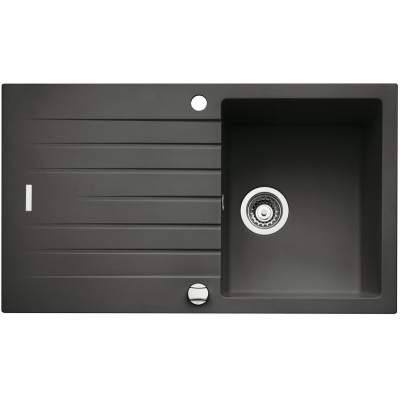 Naber Angola 100, sisseehitatud kraanikauss, graniidist laava, 1106007