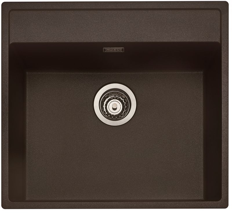 Naber Angola 56, built-in sink, granite espresso, 1106022