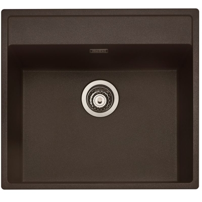Naber Angola 56, built-in sink, granite espresso, 1106022
