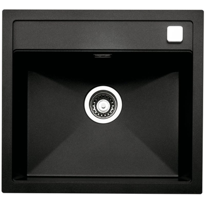 Naber Angola 56, built-in sink, granite nero, 1106021