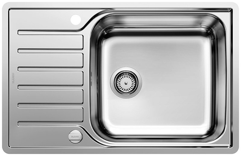 Blanco Lantos XL 6 S-IF Compact flat edge stainless steel brushed finish, 523140