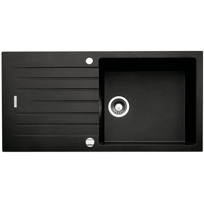 Naber Angola 100 L, sisseehitatud kraanikauss, graniit nero, 1106031