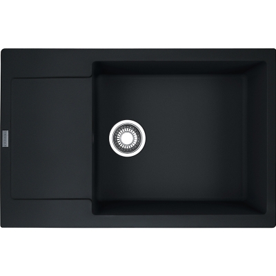 Franke Maris MRG 611-78 XL built-in sink Fragranit+, color matt black, 114.0627.364, 12712