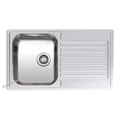 Reginox Centurio 10-CC (304) ilma ülevooluta, saab paigaldada tugivalamuks ja loputusvalamuks