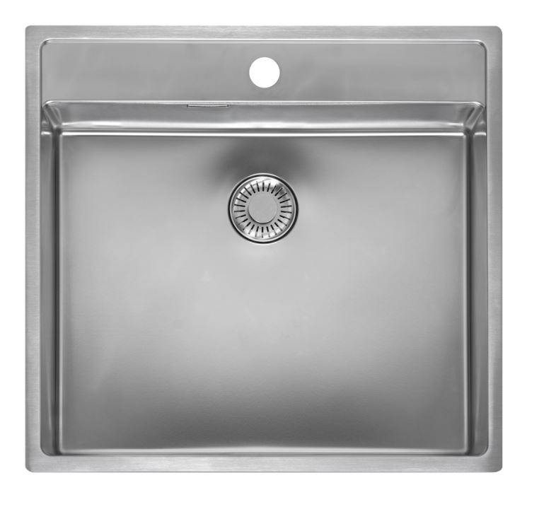 Reginox New York 50x40, stainless steel sink with tap bench, R34774