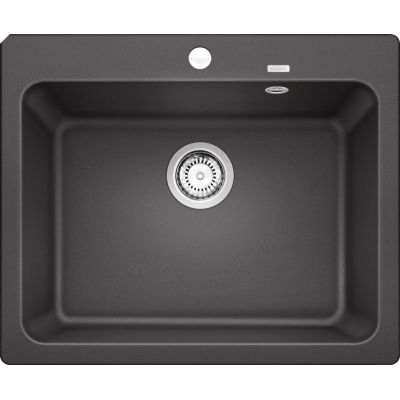 Blanco Naya 6 Silgranit PuraDur 2, color rock gray, 519639