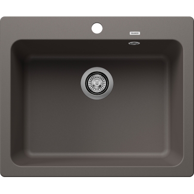 Blanco Naya 6 Silgranit PuraDur 2, color volcano gray, 527311