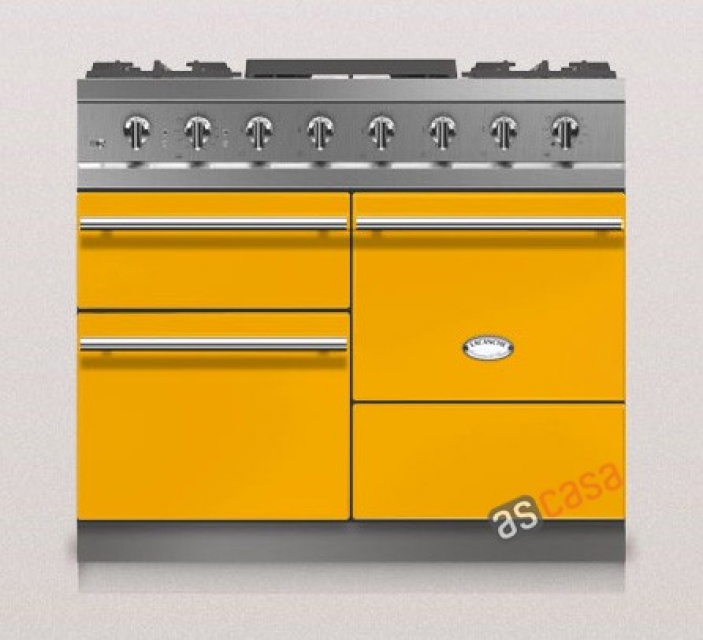 Lacanche Chagny Modern, cooking station, 100 cm, color Provence Yellow, with 5 year guarantee!