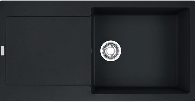 Franke Maris MRG 611-100 XL built-in sink Fragranit+, color matt black, 114.0627.362, 12655