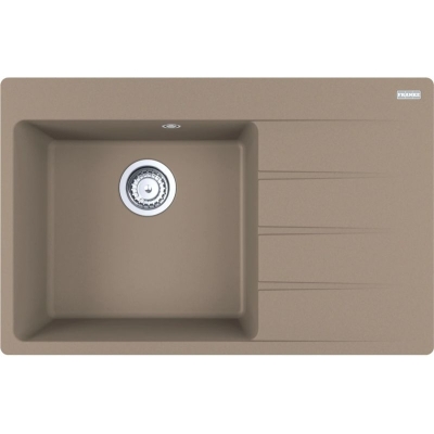 Franke Centro CNG 611-78 A Fragranit DuraKleen Plus, раковина слева, цвет кашемир, 114.0685.105