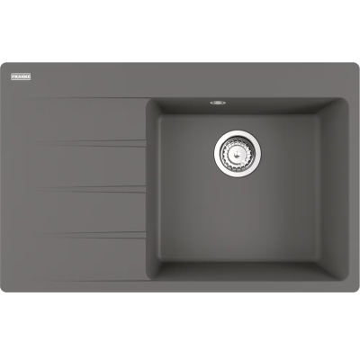 Franke Centro CNG 611-78 A Fragranit DuraKleen Plus, раковина справа, цвет «серый камень», 114.0627.674