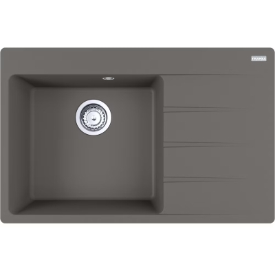 Franke Centro CNG 611-78 A Fragranit DuraKleen Plus, kraanikauss vasakul, värvus kivihall, 114.0627.675