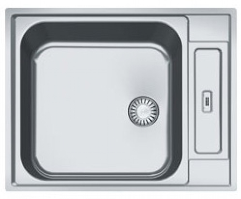 Franke Argos AGX 210 G SlimTop, flat edge, smooth stainless steel, 127.0380.400, 11066