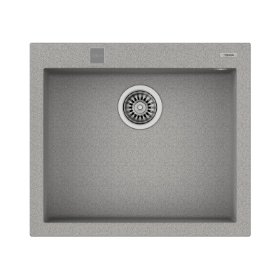 Teka FORSQUARE 50.40 TG AUTO, Tegranit+ sisseehitatud valamu 60 cm, kivihall, 115230006