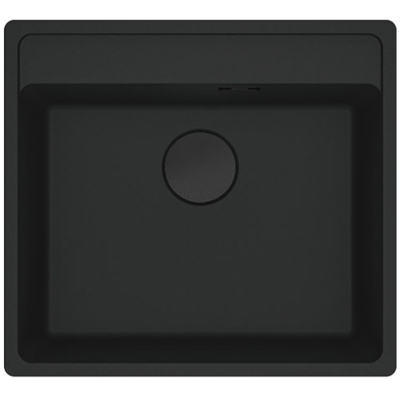 Franke Maris MRG 610-52 A Fragranit+, смеситель для встраиваемой раковины, ручное управление, коллекция Black Matt-Black, 114.0658.586