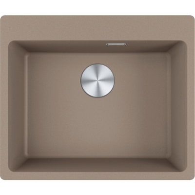 Franke Maris MRG 610-54, Fragranit DuraKleen Plus built-in sink, stopper valve, cashmere, 114.0708.045
