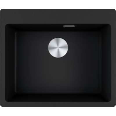 Franke Maris MRG 610-54, Fragranit DuraKleen Plus sisseehitatud valamu, sulgurklapp, Onyx, 114.0658.497