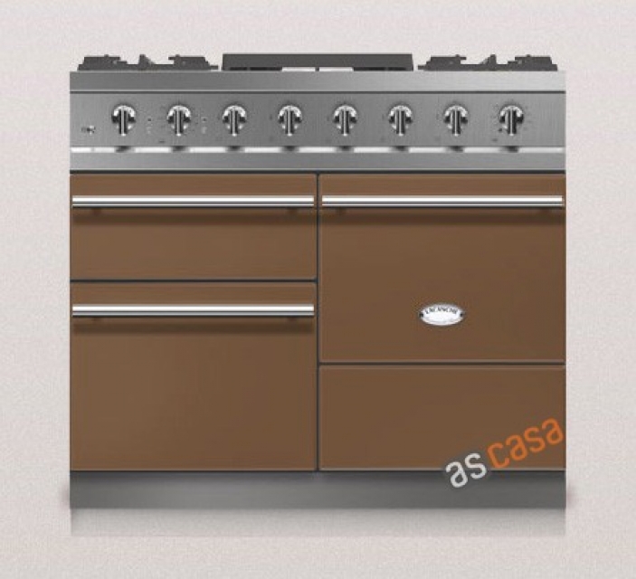 Lacanche Chagny Modern, cooking station, 100 cm, color chestnut brown, with 5 year guarantee!