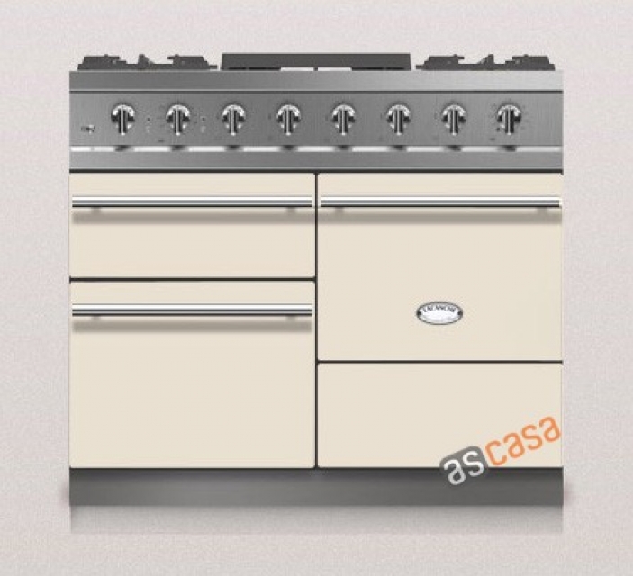 Lacanche Chagny Modern, cooking station, 100 cm, color ivory, with 5 year guarantee!