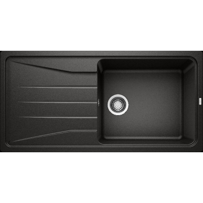 Blancosona XL 6 S Silgranit PuraDur 2, color black, 525977