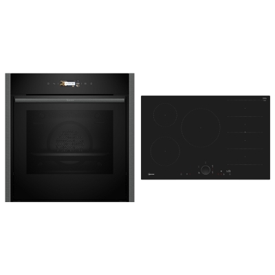 Neff BCR5380G, SET sisseehitatud ahi B54CR31G0 ja induktsioonpliit T68FUV4L0, EEK: A+, GARANTIIGA 7 AASTA