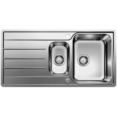 Blanco Lemis 6 S-IF flat edge, stainless steel brushed finish, 523033