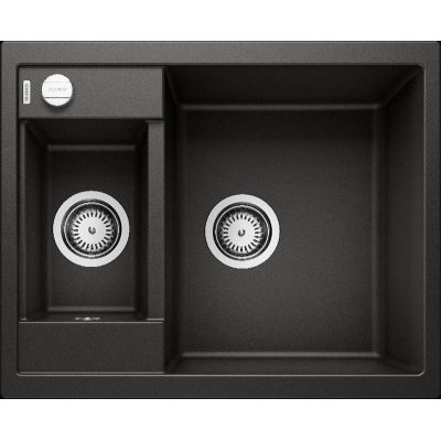 Blanco Metra 6 Silgranit PuraDur 2, color black, 525922