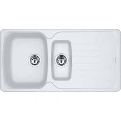 Franke Antea AZG 651 built-in sink Fragranit+, color Glacier, 114.0477.969, 10913