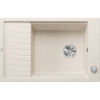 Blanco Elon XL 6 S Silgranit PuraDur 2, värvus pehme valge, InFino äravool, 527070