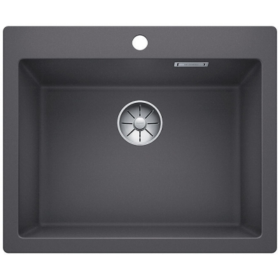 Blanco Pleon 6 Silgranit PuraDur, värvus kivihall, InFino äravool, 523687