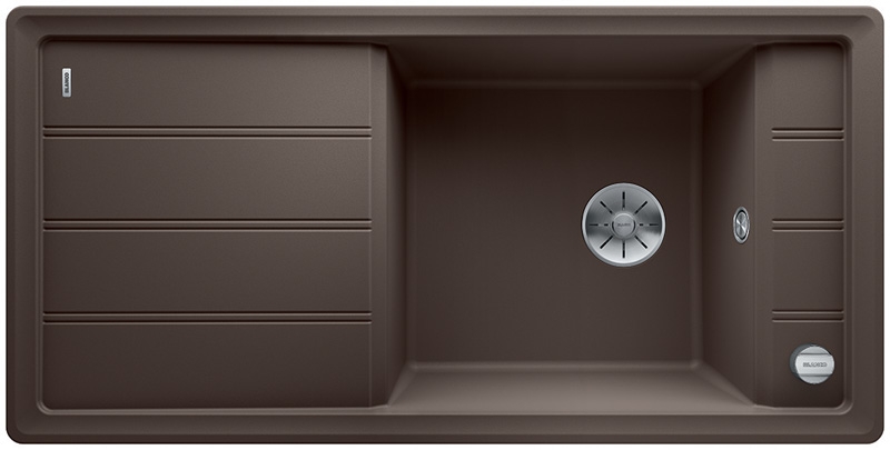 Blanco Faron XL 6 S built-in sink, color cafe, InFino drain, 524792