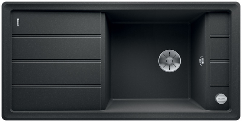 Blanco Faron XL 6 S built-in sink, color anthracite, InFino drain, 524783