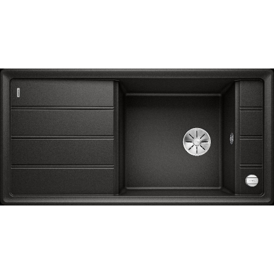 Blanco Faron XL 6 S built-in sink, color black, InFino drain, 525895