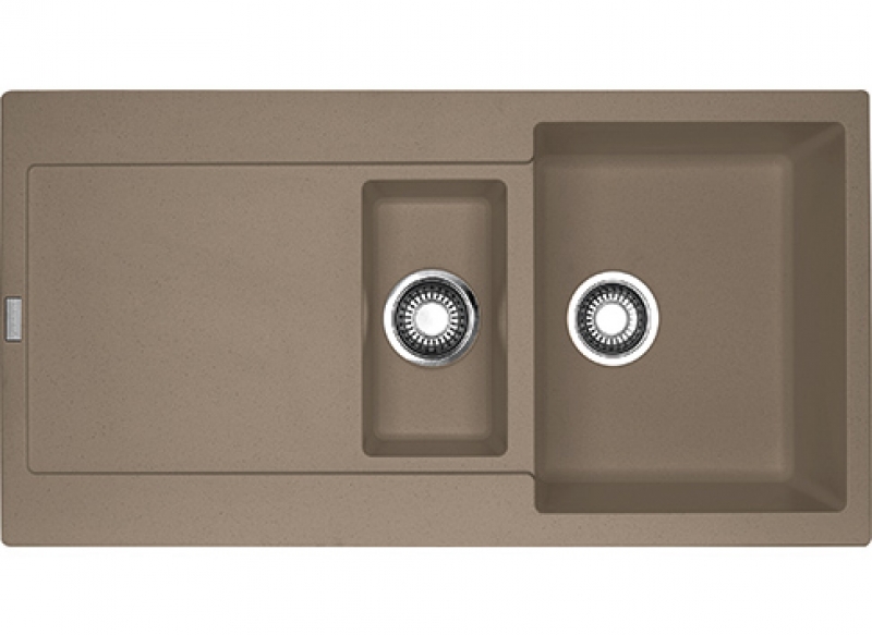 Franke Maris MRG 651 Fragranit+, built-in sink, push-button valve, color cashmere, 114.0477.278, 11672