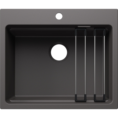 Blanco Etagon 6 built-in sink, Silgranit PuraDur, color rock gray, 527750